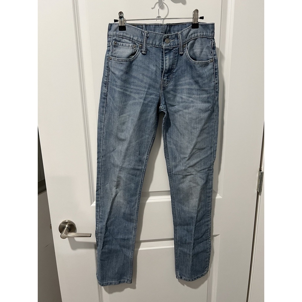 Levi Men's Jeans Size W29 x L32 Light Wash Denim Slim Fit 511